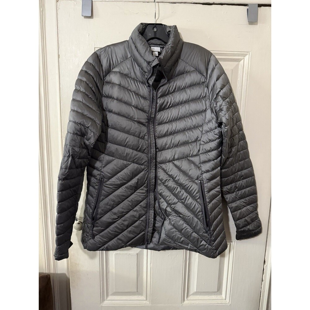 All in Motion Women’s Medium Gray 80% Down Feather Lightweight Puffer Jacket